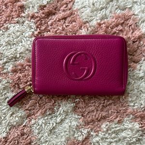 Pink Gucci Wallet
